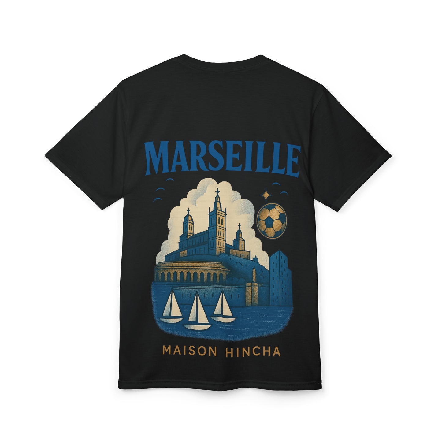 T-shirt Marseille Notre-Dame de la Garde – Édition Limitée